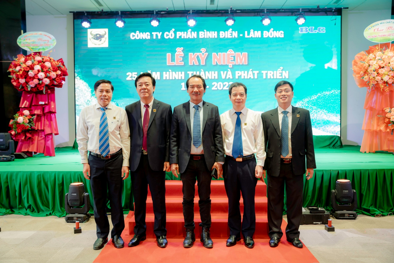 Công ty CP Bình Điền Lâm Đồng KỶ NIỆM TRỌNG THỂ 25 NĂM HÌNH THÀNH VÀ PHÁT TRIỂN