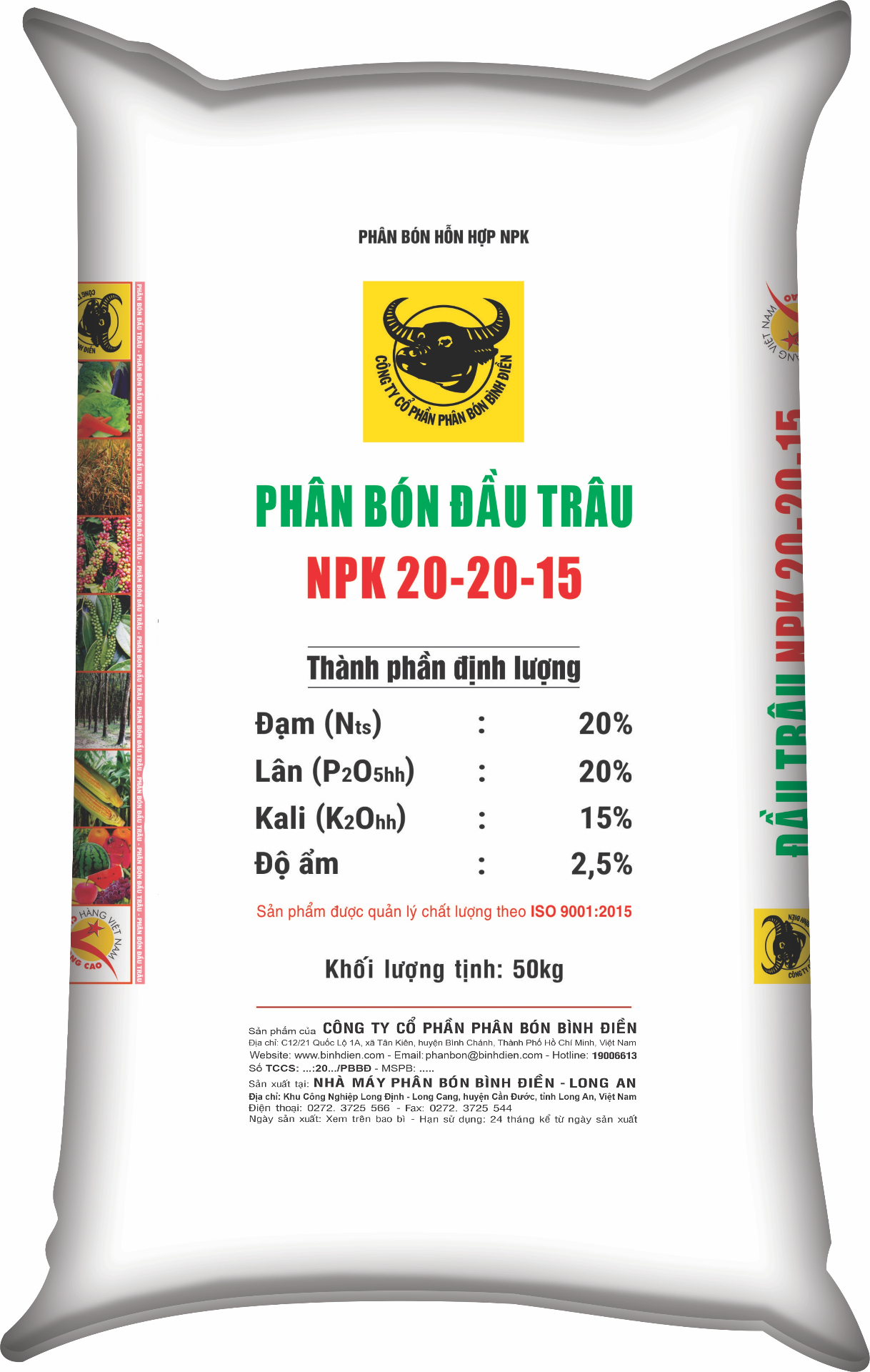 NPK ĐẦU TRÂU 20-20-15