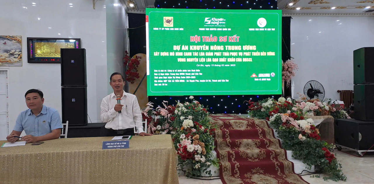 Bình Điền tổ chức Hội nghị Sơ kết Dự án Khuyến nông Trung ương tại Thành phố Cần Thơ