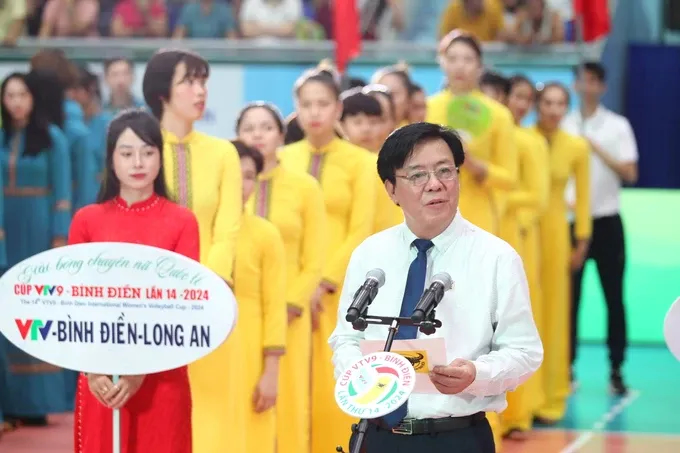 Khai mạc giải Bóng chuyền nữ quốc tế Cúp VTV9 – Bình Điền lần thứ 14 năm 2024: Lung linh sắc màu Tây Nguyên